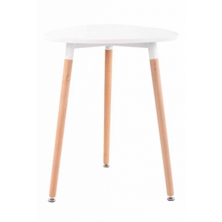 Odkladací stolík Abenra, 60 cm, biela