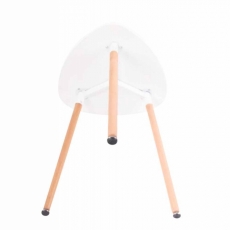 Odkladací stolík Abenra, 60 cm, biela - 6
