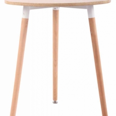Odkladací stolík Abenra, 60 cm, prírodná - 1