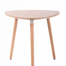 Odkladací stolík Abenra, 80 cm, prírodná - 2