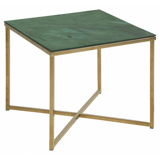Odkladací stolík Alisma, 50 cm, zelená - 1