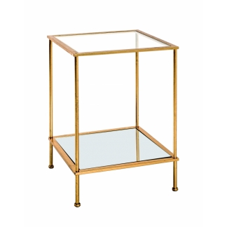 Odkladací stolík Anite II, 55 cm, zlatá