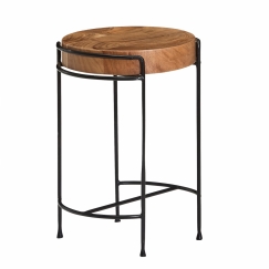 Odkladací stolík Antu, 35 cm, masív agát