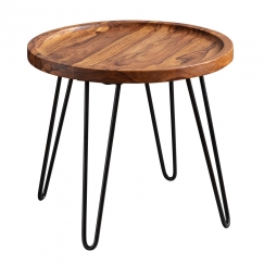 Odkladací stolík Arena, 40 cm, masív Sheesham