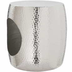 Odkladací stolík Bria, 46 cm, strieborná - 1