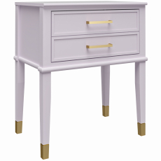 Odkladací stolík Claude, 60 cm, fialová - 1