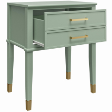 Odkladací stolík Claude, 60 cm, zelená - 4