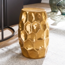 Odkladací stolík Dax, 47 cm, zlatá - 2