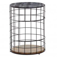 Odkladací stolík Eva, 50 cm, agát