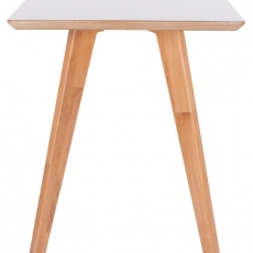 Odkladací stolík Facet, 47 cm, biela - 2