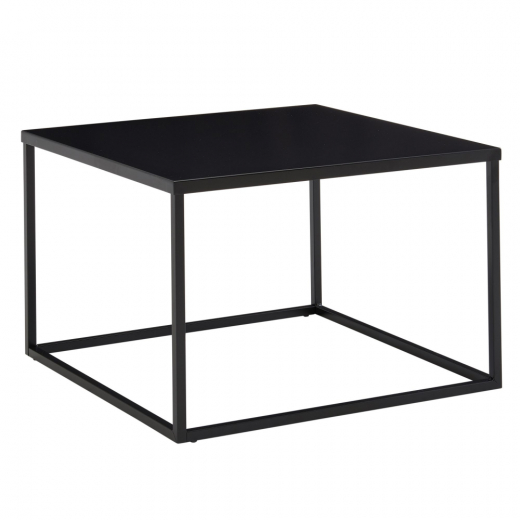 Odkladací stolík Hunter, 60 cm, čierna - 1