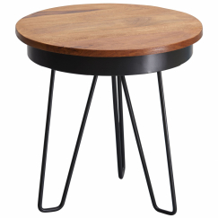 Odkladací stolík Jeneva, 45 cm, sheesham