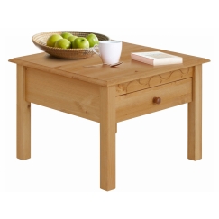 Odkladací stolík Londa, 60 cm, borovica