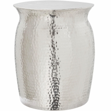 Odkladací stolík Lori, 40 cm, strieborná - 1