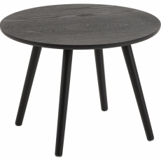 Odkladací stolík Marf, 50 cm, čierna - 1