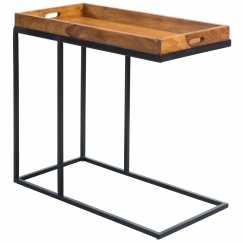 Odkladací stolík Melis, 70 cm, masív Sheesham