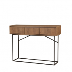 Odkladací stolík Mia, 90 cm, orech