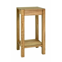Odkladací stolík Molk, 73 cm, dub