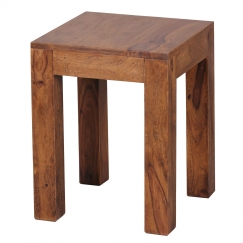 Odkladací stolík Mumbai, 35 cm, masív Sheesham