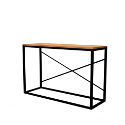 Odkladací stolík Nero, 100 cm, orech