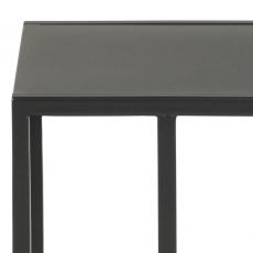 Odkladací stolík Newcastle, 60 cm, čierna - 8