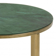 Odkladací stolík okrúhly Alisma, 50 cm, zelená - 4