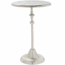 Odkladací stolík Onna, 38 cm, strieborná - 1