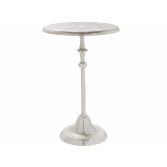 Odkladací stolík Onna, 38 cm, strieborná