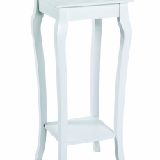 Odkladací stolík Ross, 71 cm, biela - 1