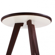 Odkladací stolík Ruby, 53 cm, tmavé drevo - 3