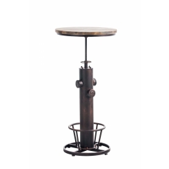 Odkladací stolík Ruhr, 60 cm, bronzová