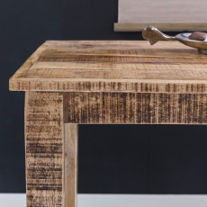 Odkladací stolík Rustica, 60 cm, mangové drevo - 6