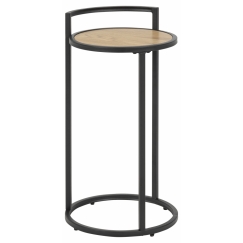Odkladací stolík Seaford, 65 cm, dub