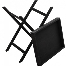 Odkladací stolík Simone, 61 cm, čierna - 4
