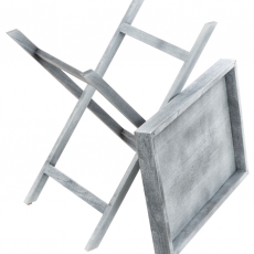 Odkladací stolík Simone, 61 cm, šedá - 4