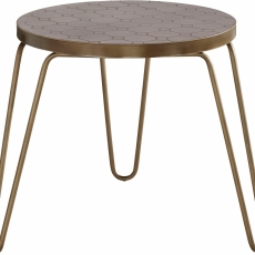 Odkladací stolík Stephanie, 50 cm, medená - 3