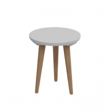 Odkladací stolík Tafel, 30 cm, sivá - 1