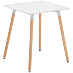Odkladací stolík Viborg, 60 cm, biela