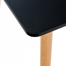 Odkladací stolík Viborg, 60 cm, čierna - 3