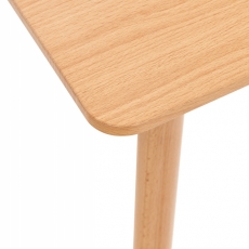 Odkladací stolík Viborg, 60 cm, hnedá - 3