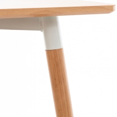 Odkladací stolík Viborg, 60 cm, hnedá - 4