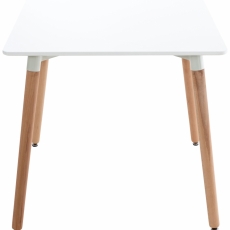 Odkladací stolík Viborg, 80 cm, biela - 2