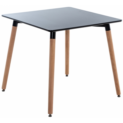 Odkladací stolík Viborg, 80 cm, čierna - 1