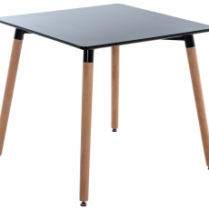 Odkladací stolík Viborg, 80 cm, čierna - 1