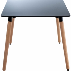 Odkladací stolík Viborg, 80 cm, čierna - 2