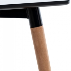 Odkladací stolík Viborg, 80 cm, čierna - 4