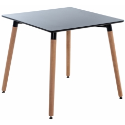 Odkladací stolík Viborg, 80 cm, čierna