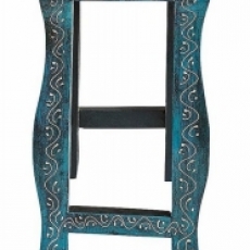 Odkladací stolík Vite (súprava 3 ks), 56 cm, modrá - 4