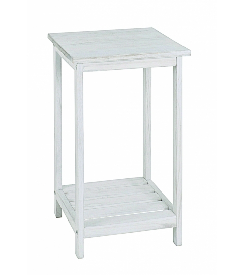 Odkladací stolík Yuri, 59 cm, biela