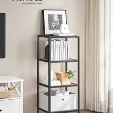 Odkladací stolík Zehra, 95 cm, čierna - 4